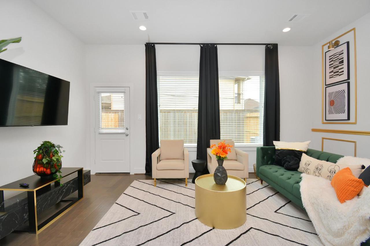 Emerald Palace - New, Modern 3Br Townhome Close To Downtown, Nrg, Med Ctr Houston Buitenkant foto