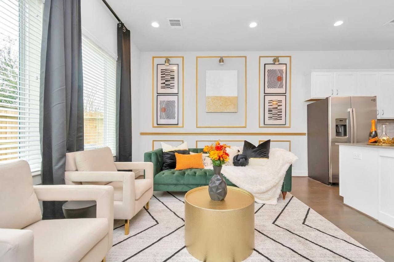 Emerald Palace - New, Modern 3Br Townhome Close To Downtown, Nrg, Med Ctr Houston Buitenkant foto