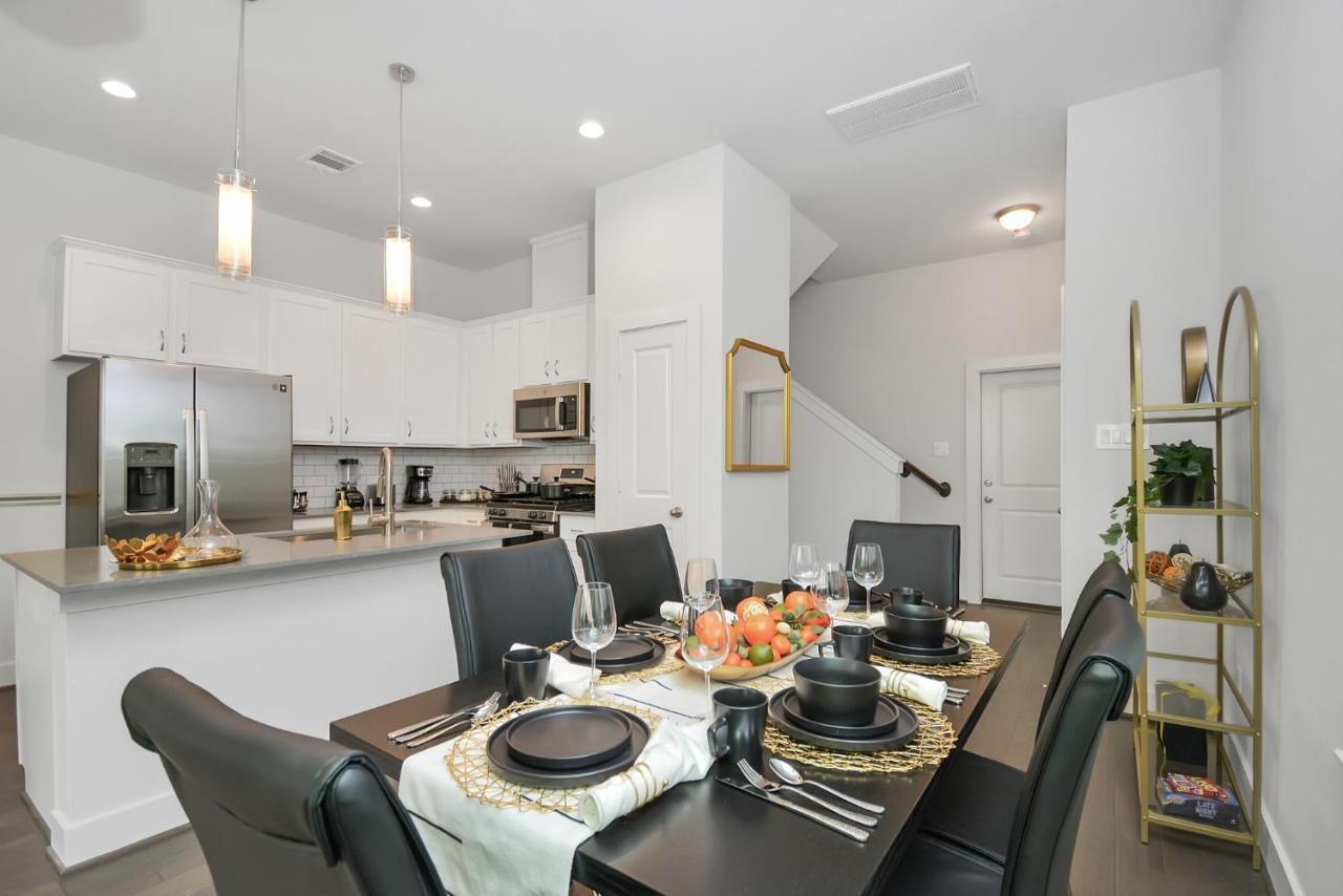 Emerald Palace - New, Modern 3Br Townhome Close To Downtown, Nrg, Med Ctr Houston Buitenkant foto